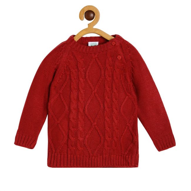 Boys Red Sweater