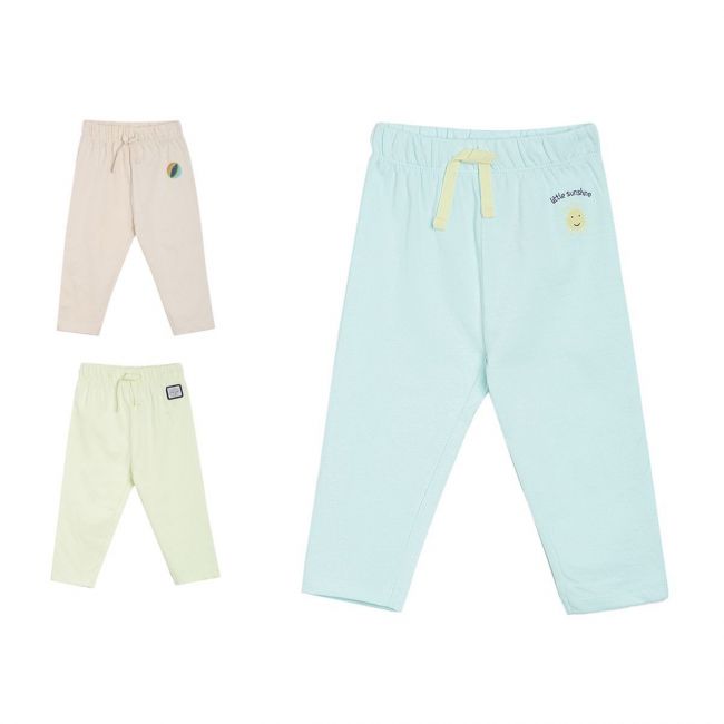 Pack of 3 jogger - turquoise blue