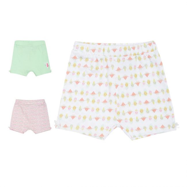 Pack of 3 shorts - white