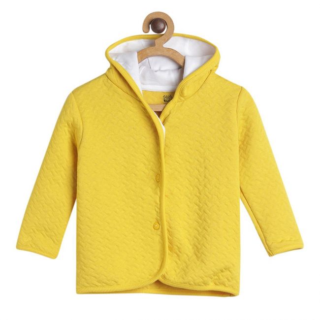 Pack of 1 knit jacket - yellow