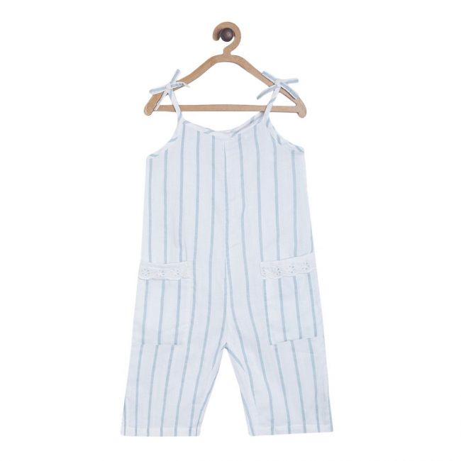 Pack of 1 woven jumpsuit - white