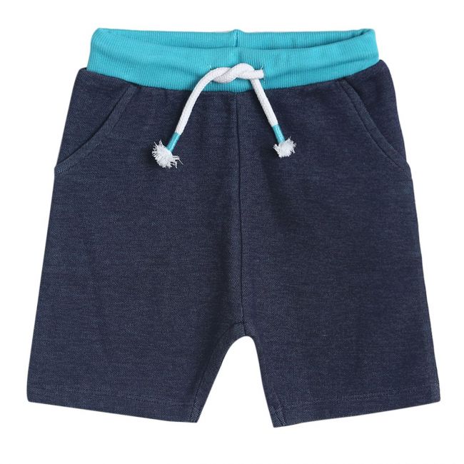 Pack of 1 knit shorts - teal
