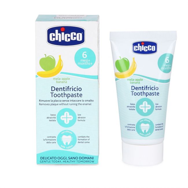 Chicco Toothpaste Apple and Banana Flavour 