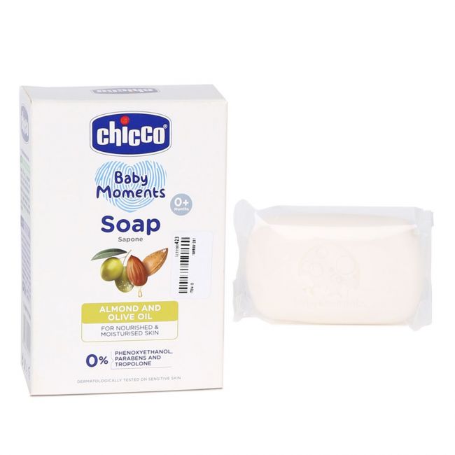 Chicco Baby Moments Soap, 125 gm