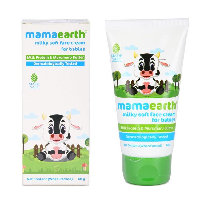 Mamaearth Milky Soft Baby Face Cream With Muru Muru Butter - 50 ml