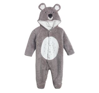Pack of 1 koala sleepsuit - grey
