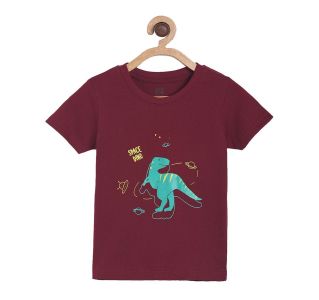 Boys Burgundy T-Shirt