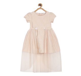 Pack of 1 party dress - peach