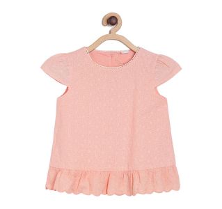 Pack of 1 woven top - peach