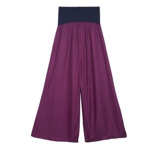 Pack of 1 woven pant with tummy tucker - purple