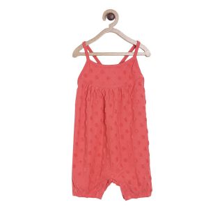 Pack of 1 dungaree - red